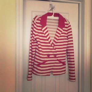Caslon stripe jacket
